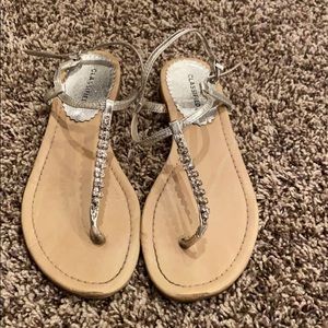 Classified gem sandals